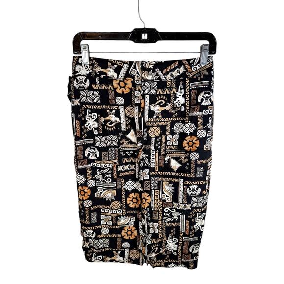 Disney Moana NWT Women's Junior Small Black Retro Wrap Knee Length Skirt - Picture 3 of 10
